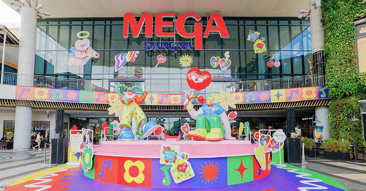 เฟสติวัลสีรุ้ง กรุงเทพ ตะวันออก ‘MEGA PRIDE 2025’ สร้างแลนด์มาร์คศิลปะร่วมสมัย