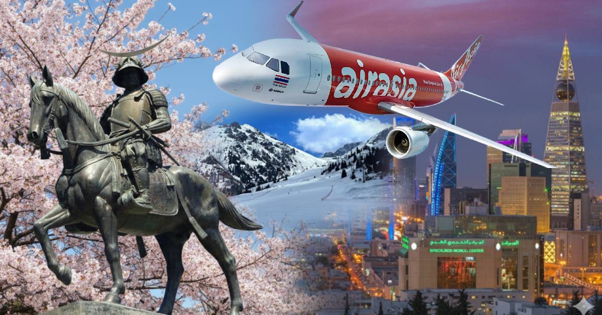 ไทยแอร์เอเชีย เอ็กซ์ เปิด 3 เส้นทางใหม่ขยายตลาดฟรีวีซ่า ดันผู้โดยสาร 1.7 ล้านปี 68