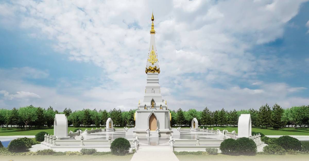 สร้างมรดกธรรม พระมหาธาตุเจดีย์สิริจันโท ‘วัดเขาพระงาม’ ไทยเบฟฯ เปิดสะพานบุญสมทบทุน
