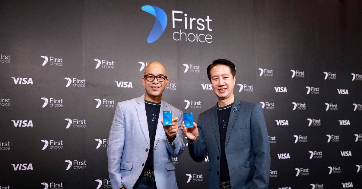 บัตรกดเงินสดเฟิร์สช้อยส์ ให้กดเงินสดไม่มีค่าธรรมเนียม ผ่อนสินค้าผ่าน VISA
