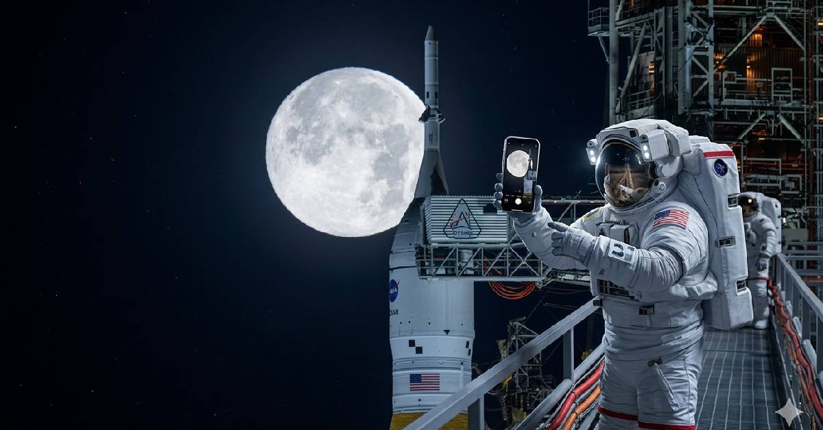 iPhone 17 Pro กับภารกิจ NASA งานPRระดับกาแล็กชี่ ที่นักบินอวกาศพาไปถ่ายรูปนอกโลก