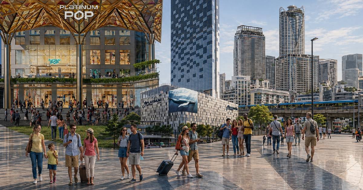 แพลทินัม ทำค้าปลีก 3.4 แสนตร.ม. 1,300 ห้องพักโรงแรม คุมทำเลราชประสงค์ถึงประตูน้ำ