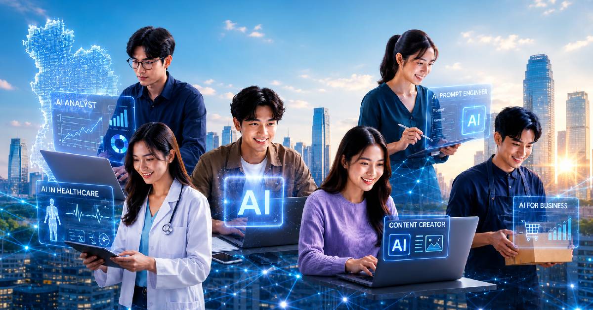 ทรู•Google•อว. สร้างแรงงาน AI คนไทย 12 ล้านคนเข้าระบบใน 4 ปีหน้า