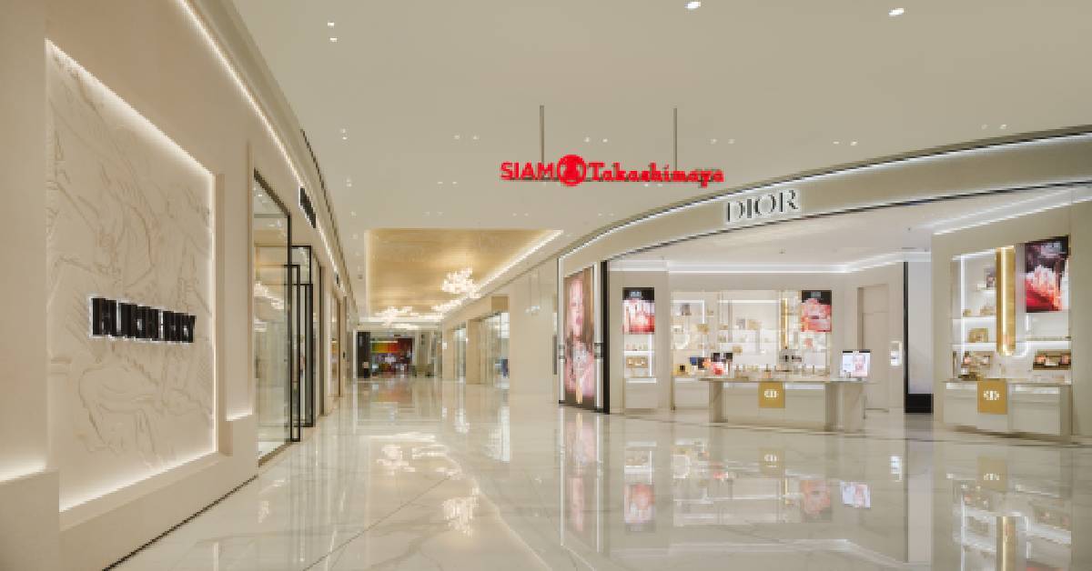 SIAM Takashimaya Luxe Hall พื้นที่บริการประสบการณ์ลักซูรี สยาม ทาคาชิมายะ