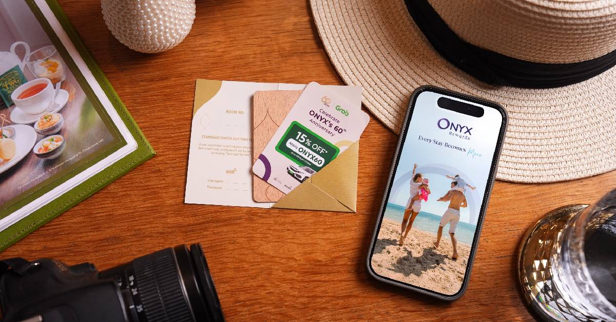 ONYX Hospitality Group ฉลอง 60 ปี ร่วม Grab เติมประสบการณ์เดินทางยุคใหม่
