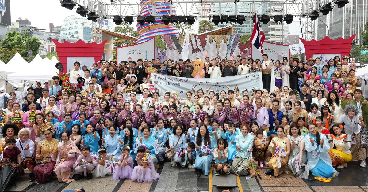 ซอฟต์พาวเวอร์ไทย ‘Sawasdee Seoul Thai Festival 2026’ ผู้ร่วมงานทะลุแสน