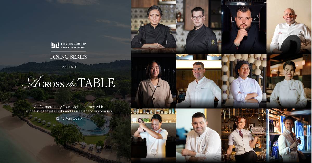 เดอะ นาคา ไอแลนด์ ภูเก็ต ดึงเชฟมิชลิน สร้างประสบการณ์ Luxury Dining สุดเอ็กซ์คลูซีฟ ระดับโลก