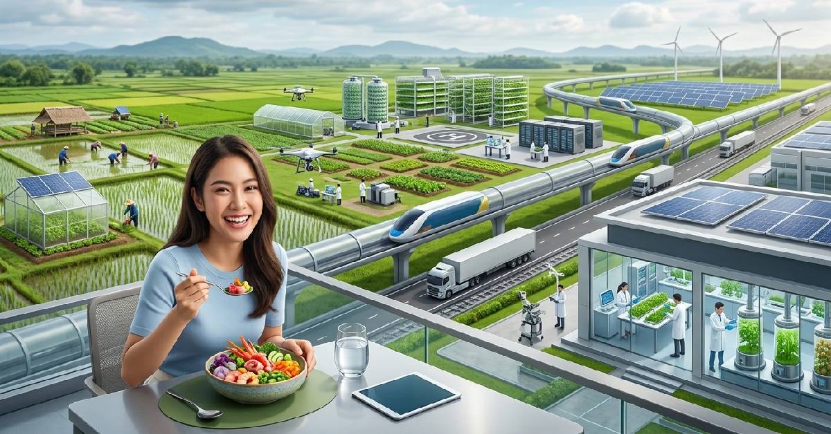 ซีพี สร้างระบบนิเวศใหม่ มุ่งเทคโนโลยีวัตุดิบอาหารสู่อุตสาหกรรมธุรกิจ ‘Future Food’ 