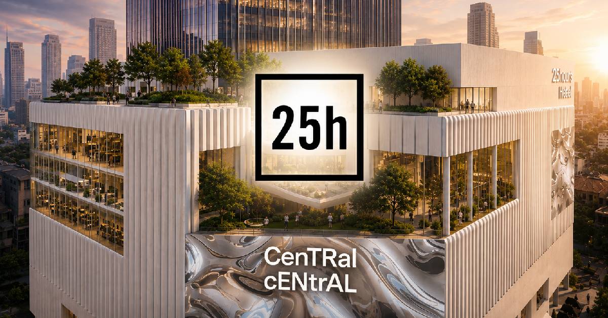25hours Hotel บุกสยาม ‘เอนนิสมอร์ x เซ็นทรัลพัฒนา’ เปิดไลฟ์สไตล์โฮเทลแห่งแรกในไทย ปี2029