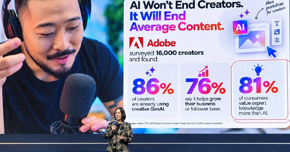 ขุมทรัพย์ครีเอเตอร์ไทย 6 หมื่นล้าน Tellscore แนะสร้างความน่าเชื่อถือสู้ AI