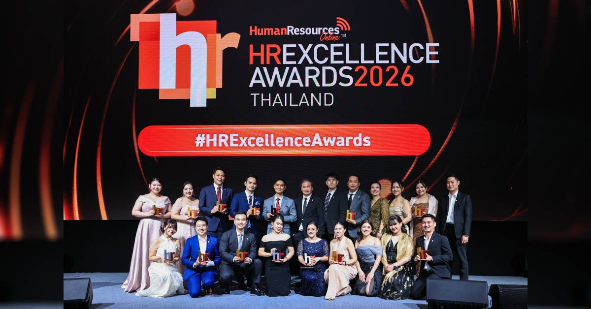 บี.กริม สร้างประวัติศาสตร์กวาด 13 รางวัล คว้ารางวัลสูงสุด Overall HR Excellence Awards 2026