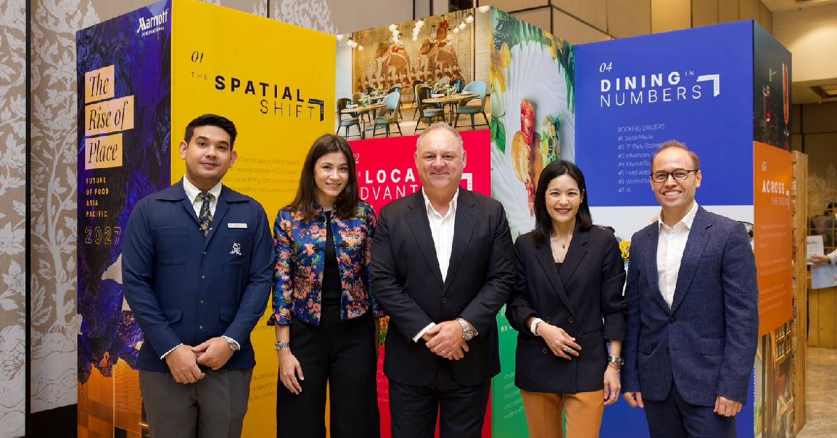 แมริออท อินเตอร์เนชั่นแนล เปิดรายงาน Future of Food 2027 เจาะเทรนด์อาหารอนาคตเอเชียแปซิฟิก