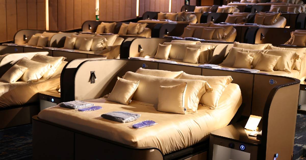 SF ดึงคนออกจากบ้าน ซื้อตั๋วหลักพันมาดูหนังบนที่นอนหลักล้าน THE BED CINEMA by Omazz®