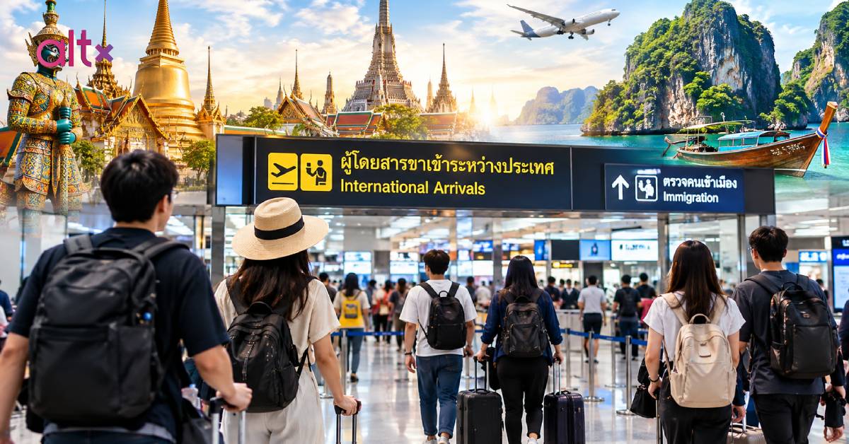เที่ยวไทยดึงเงินกลับ 8,000 ล้าน เก็บ’ค่าเหยียบแผ่นดิน’ต่างชาติ 450 บาทบวกในตั๋วบิน